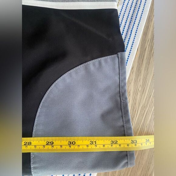 Fabletics Womens Snow Ski Pants Black/ Gray Sz 8 Lined  Kick Flare Zipper - Picture 16 of 17